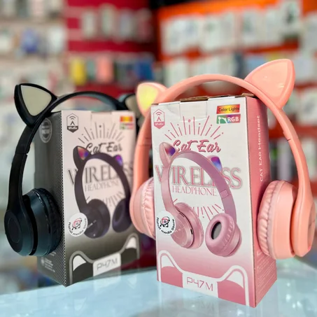 CAT EAR  WIRELESS HEADPHONE P47M