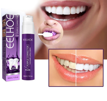 معجون الأسنان الأرجواني