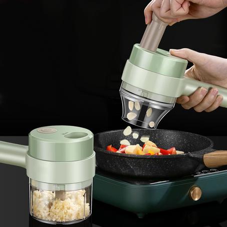 قطاعة الخضار الكهربائية 4 في 1