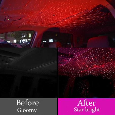 اضاءة نجوم لسيارات