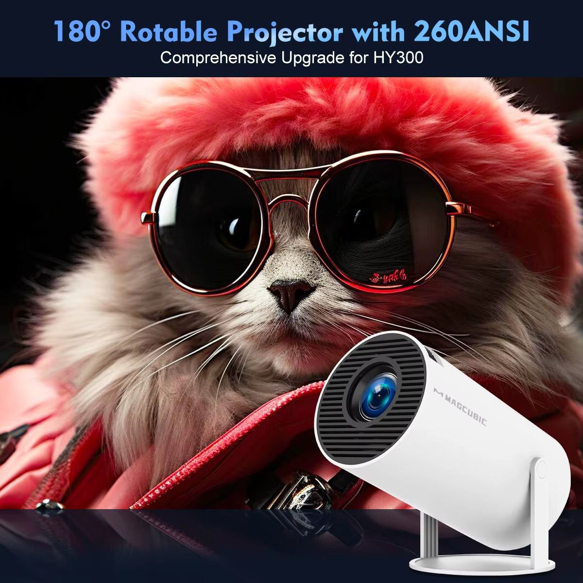 Produit Projecteur Cinéma Portable avec Système Android