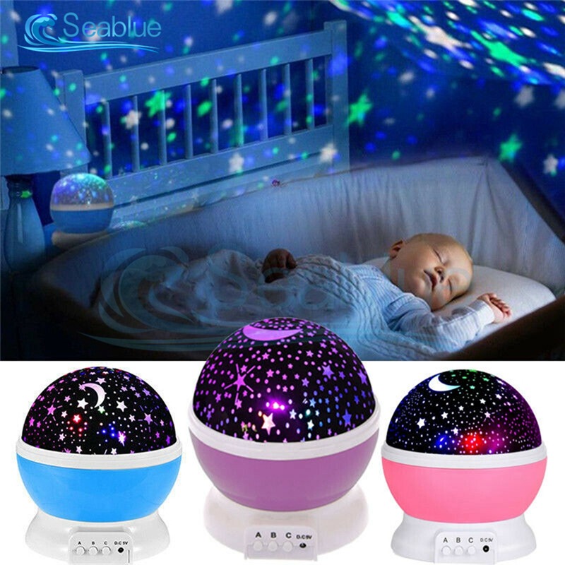 Produit La Lampe Magique pour Éclairer Votre Chambre avec des Étoiles