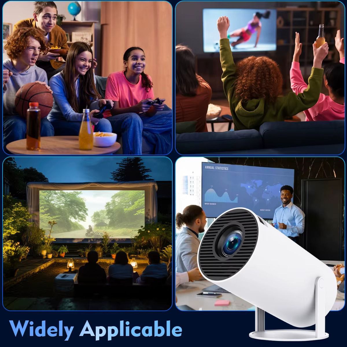 Produit Projecteur Cinéma Portable avec Système Android