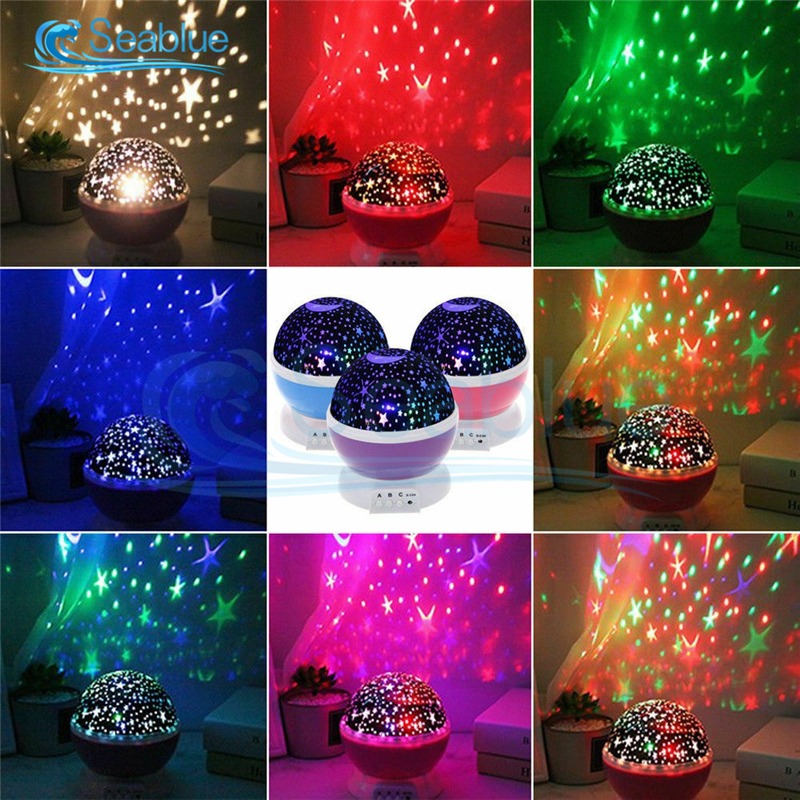 Produit La Lampe Magique pour Éclairer Votre Chambre avec des Étoiles