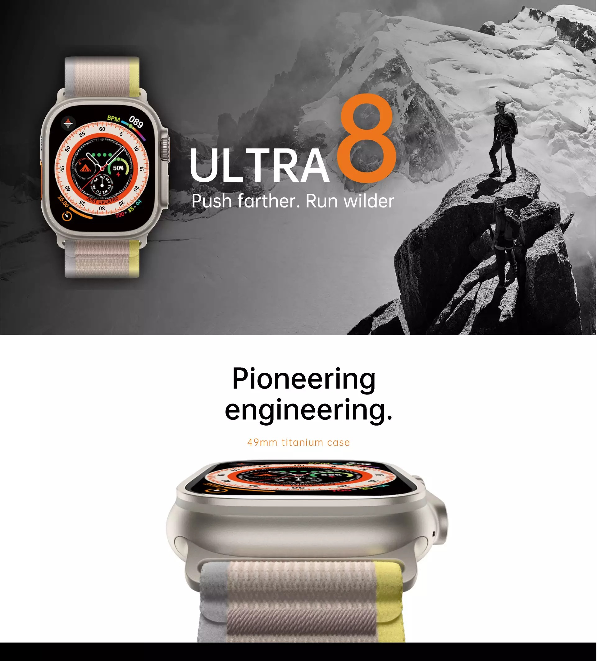 Produit Watch Serie 8 Ultra