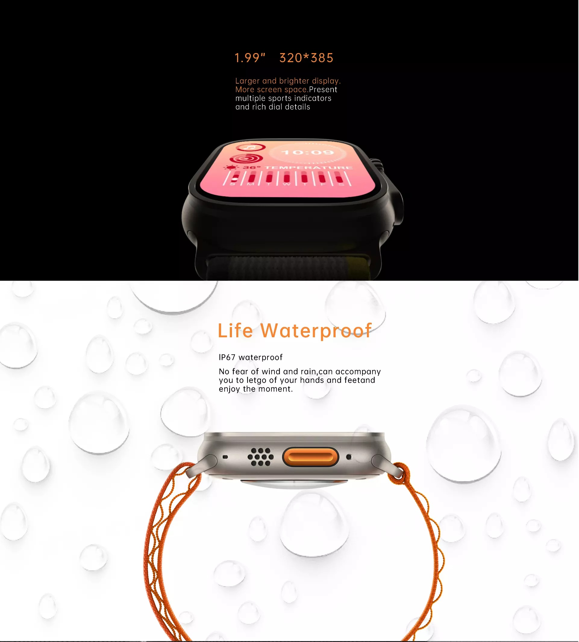 Produit Watch Serie 8 Ultra