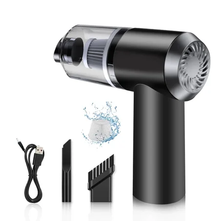 جهاز شفط الاوساخ المحمول والقابل للشحن للمنزل و السيارة