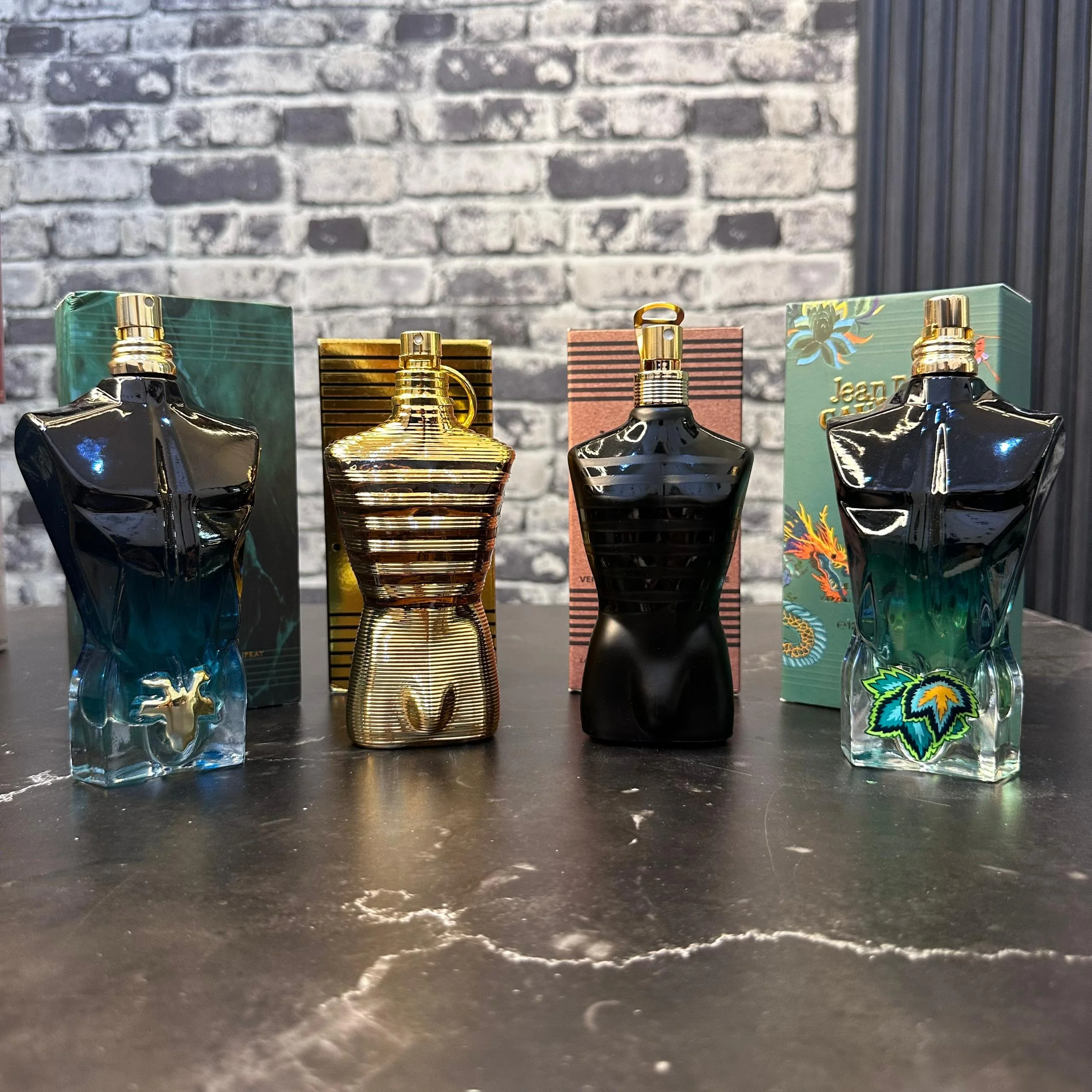 pack 4 parfum jean paul goulter
