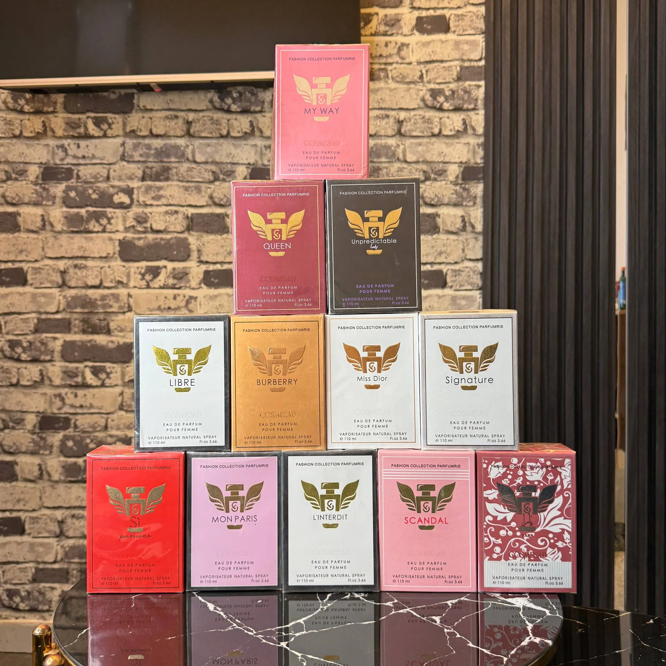 pack 12 parfums femmes