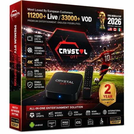 CRYSTAL OTT 2 YEARS SUBSCRIPTION