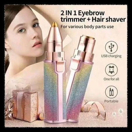 Stylo d'Epilation 2en1 pour femme