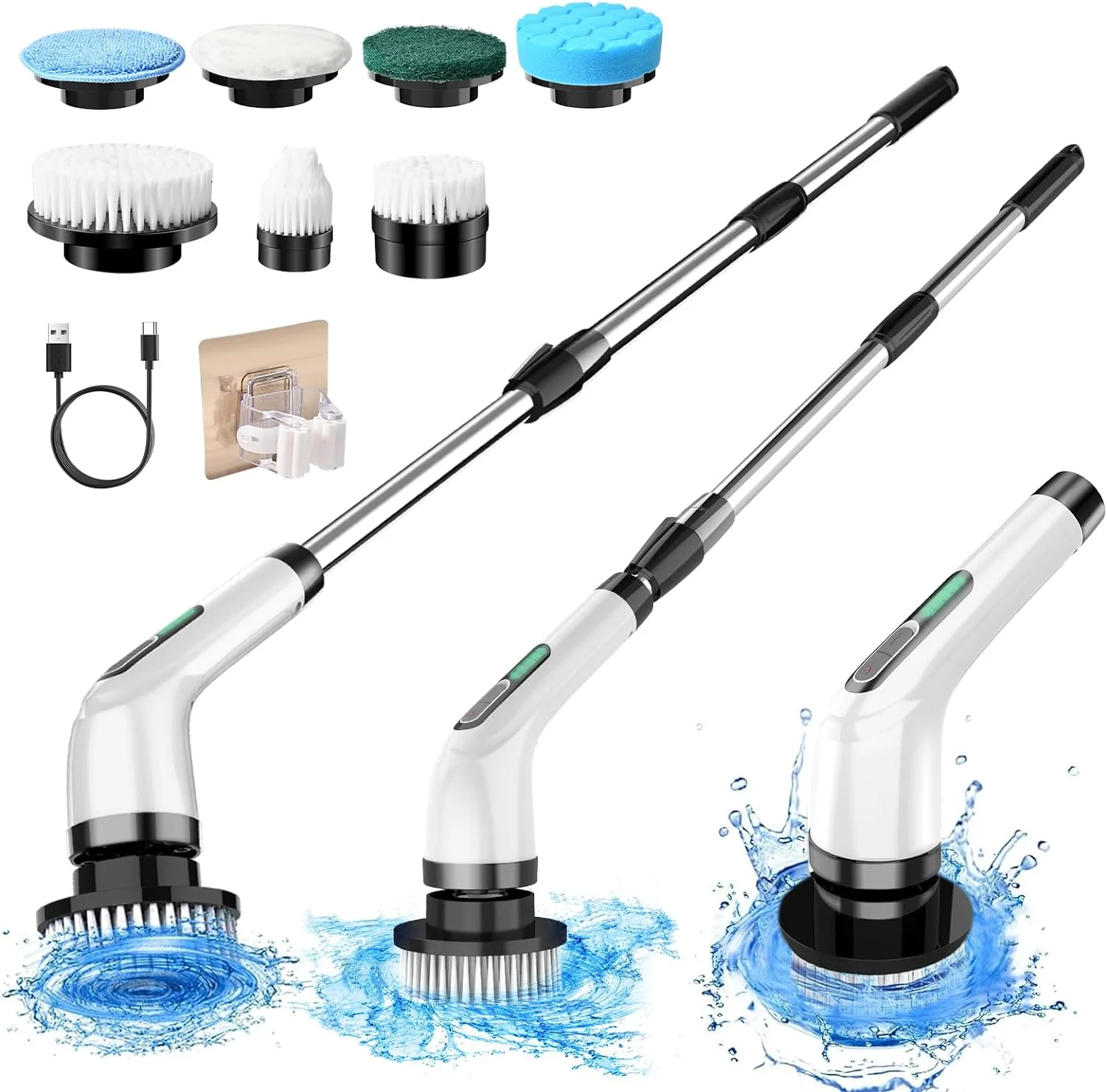 Brosse de nettoyage électrique 9 en 1