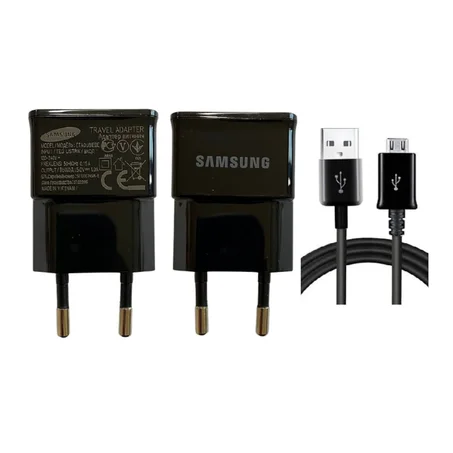 SAMSUNG ŞARJ CİHAZI ALETİ  VE ŞARJ DATA KABLOSU