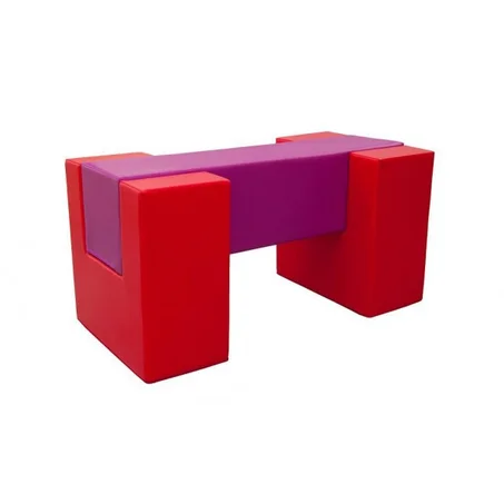 Parcours de motricité avec parallélépipède (3 modules)