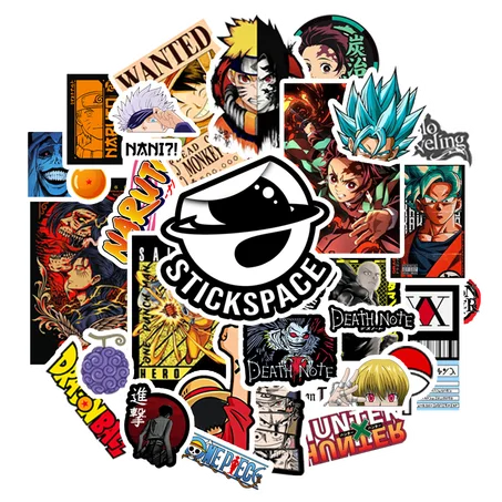 Anime 3D Stickers