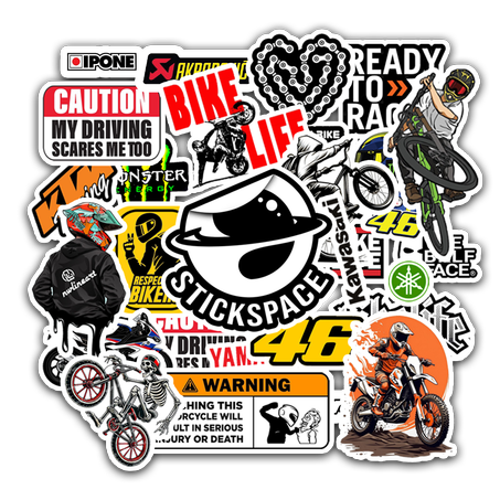 Bike Life 3D Stickers