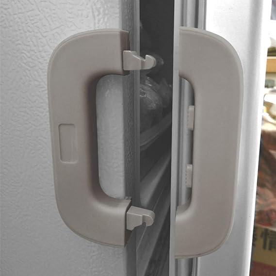 قفل باب الثلاجة والفريزر الآمن