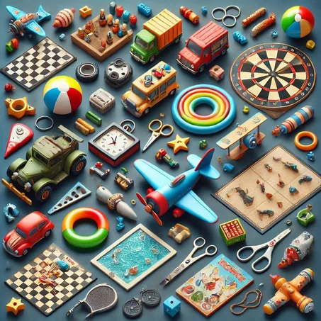 الدمى و الألعاب