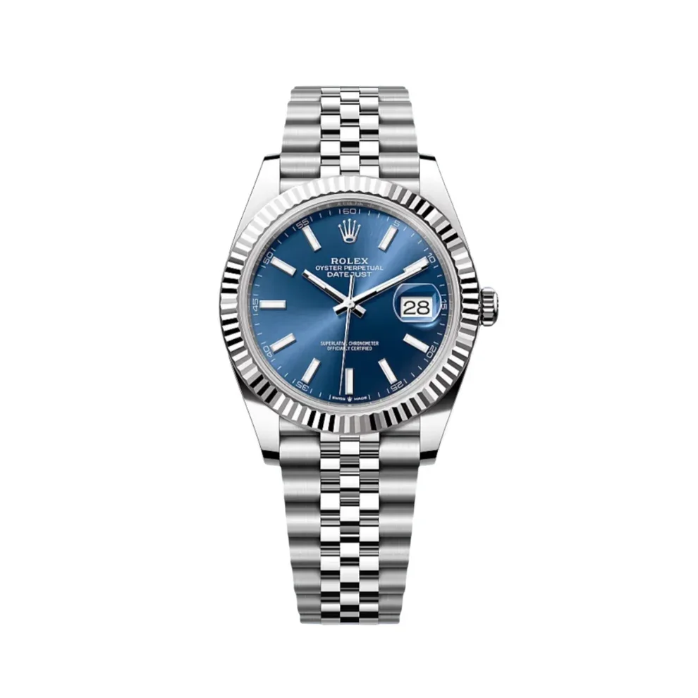 Rolex Date just Blue