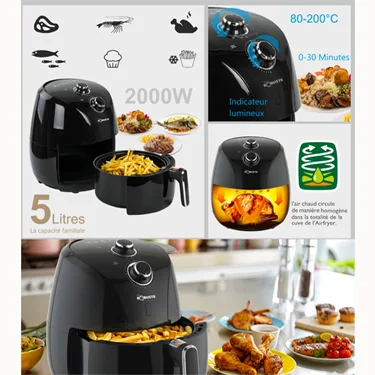Robuste Friteuse sans huile 05 L  مقلات هوائية بدون زيت