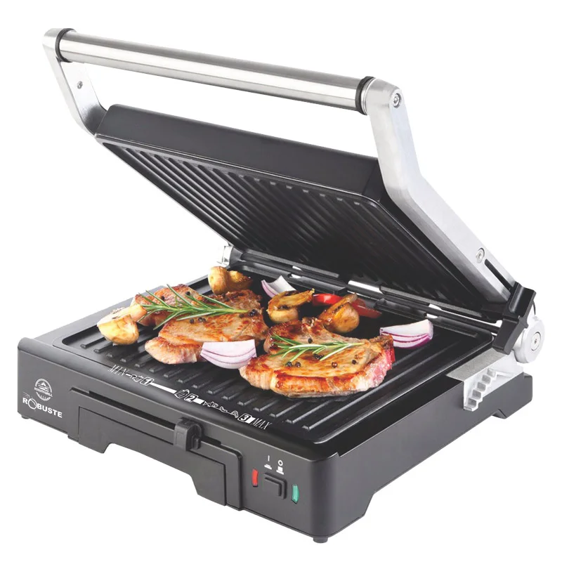 Robuste panineuse et plaque de grill GV2000
