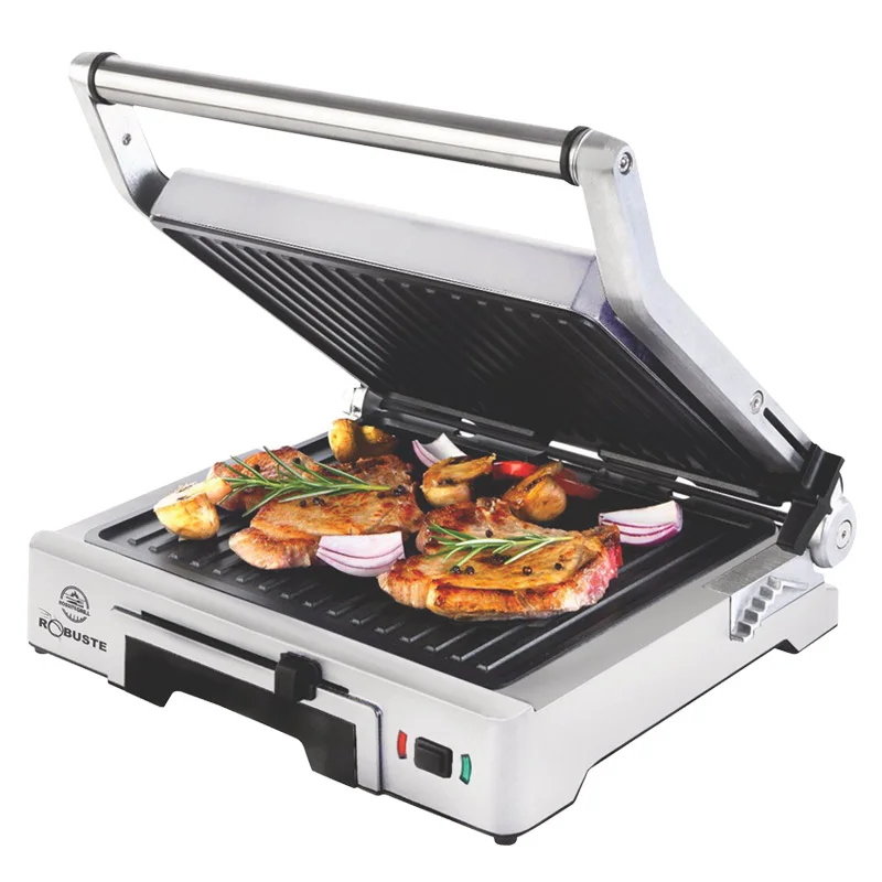 Robuste panineuse et plaque de grill GV2000