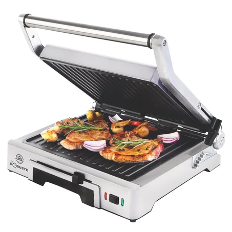 Robuste panineuse et plaque de grill GV2000