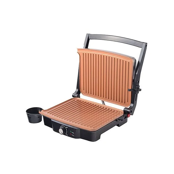 Sonashi Machine à sandwichs et grillades en Inox et Céramique 2000W - SGT-859 - inox Sonashi