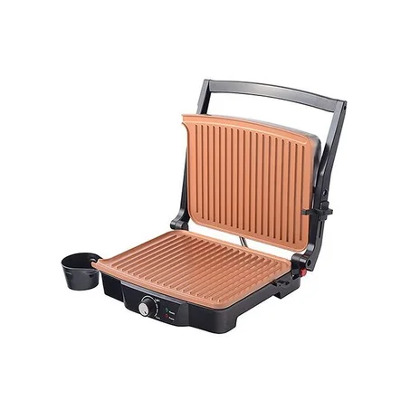 Sonashi Machine à sandwichs et grillades en Inox et Céramique 2000W - SGT-859 - inox Sonashi
