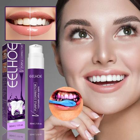 معجون أسنان purple correctore المبيض