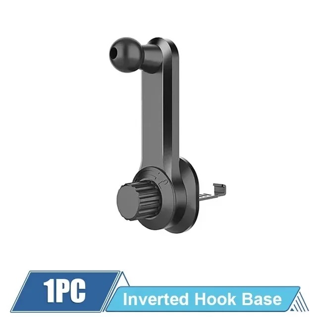 Air Vent Gravidade Suporte Do Telefone Do Carro, Bloqueio Clipe de Extensão, Mount Stand, Suporte GPS, Anti-Drop, Auto Suporte Móvel, Novo