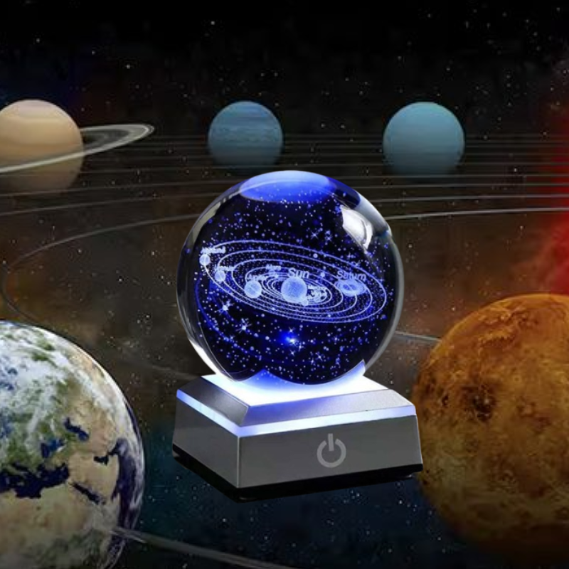 كرة النظام الشمسي المضيئة