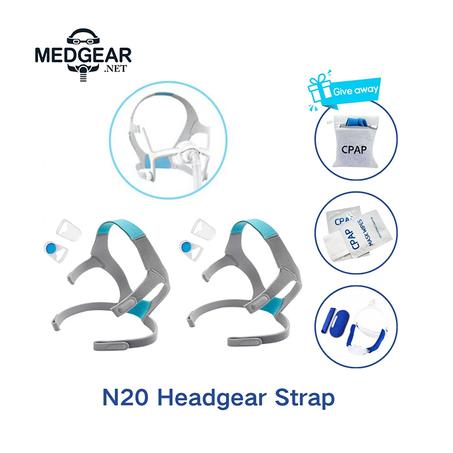 2/4 Pack Replacement Headband for Resmed Airfit N20 Mask Nasal Mask