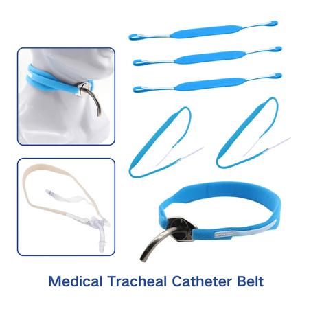 2PcsTracheostomy Tube Holder Adjustable Tracheostomy Supplies Tube Holder Soft