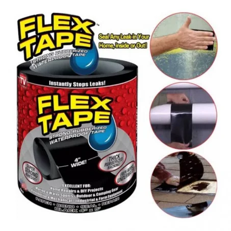FLEX TAPE Ruban de Réparation Robuste et imperméable