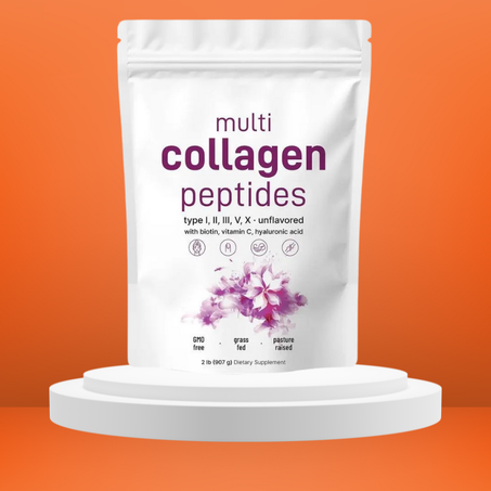 كولاجين  بيببتيد المتعدد لبشرة _ صحية و شعر لامع