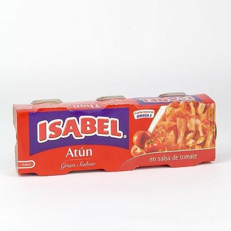 THON GRANDE SAVEUR À LA SAUCE TOMATE 3X80G ISABEL