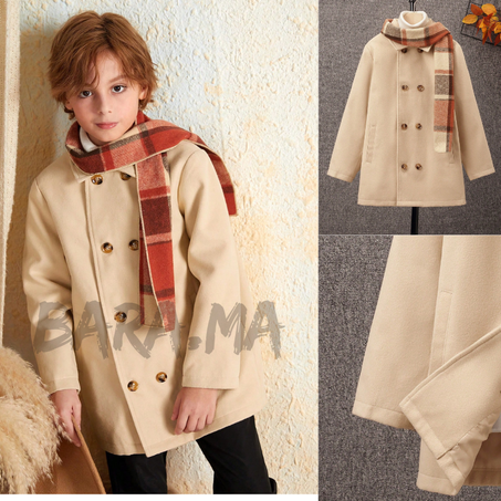 Manteau LONG CACHEMIRE GARCON