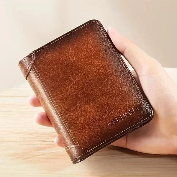 Carteira de couro