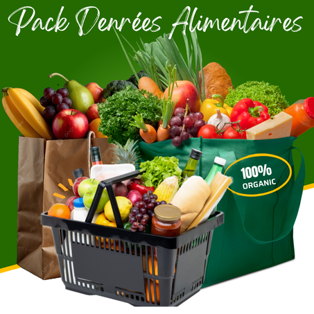 Pack Légumes + Fruits+Denrées Alimentaires