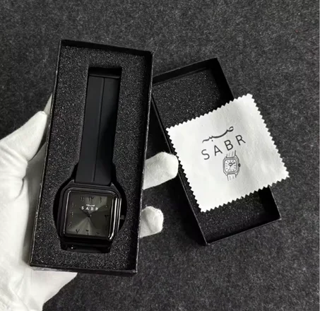 Montre SABR pour homme, montre de mode et d'affaires, chiffres arabes.