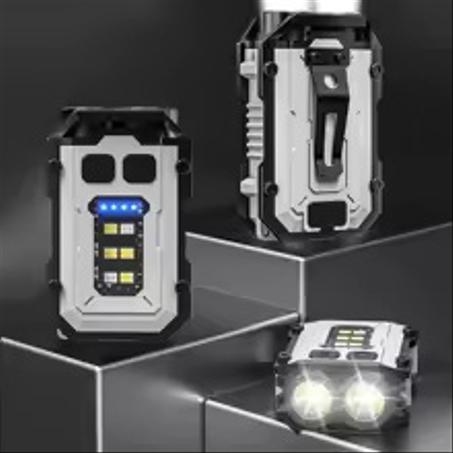 مصباح يدوي صغير قوي XGP الإصدار الجديد 1200 لومن + 【إصدار محسّن للبطارية】