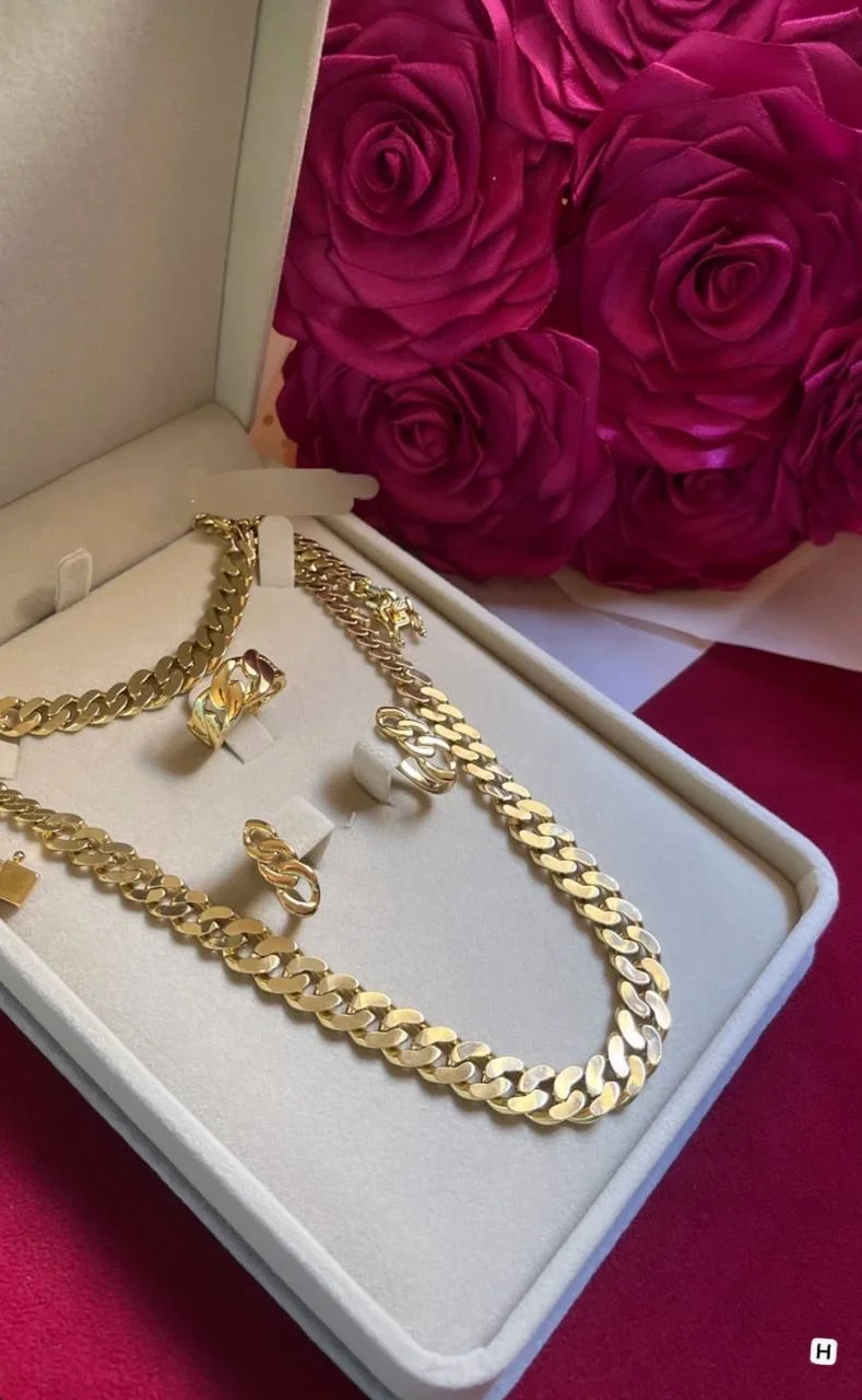 طقم الإكسسوارات النسائي الراقي «Ras de Cou» – أناقة عصرية تسرق الأنظار وتدوم طويلاً ✨