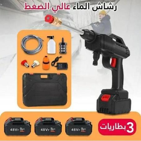 رشاش الماء العالي الدقه مزود ب 3 بطاريات