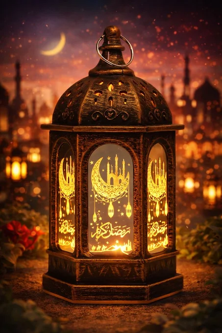 فانوس رمضان بني