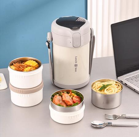 Boîte à lunch box portable en acier inoxydable