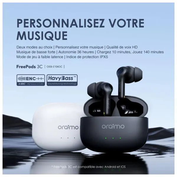 oraimo FreePods 3C