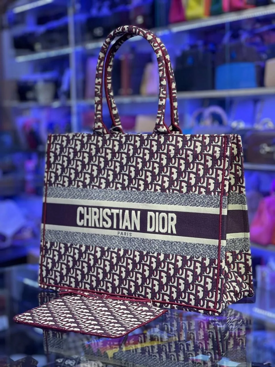 Sac Dior Book Tote Large