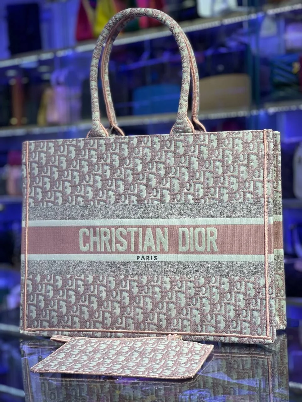 Sac Dior Book Tote Large