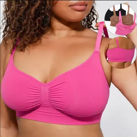 SculptEase™ - Wireless Comfort Bralette Pack of 2 ( 1*Black + 1*White )